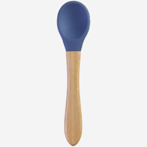 Bamboo Spoon Fork Set Grey